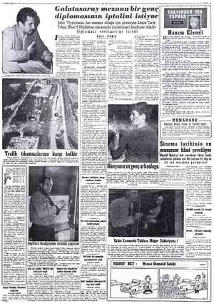  16 EKİM 1954$ees stanbul Merkez Postahanesl- ne dünkü tarihi taşıyan iadeli taahhütlü bir mektup atıldı. Dünyanın her...