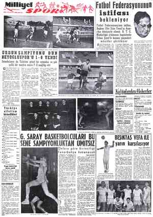  Dün şehrimizde yaptığı ilk karşılaşmayı kazanan Ürdün şampiyonunun B. Spor maçından iki görünüş ÜRDÜNSAMPİYONU DÜN...