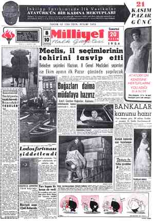 Milliyet sayfa 1