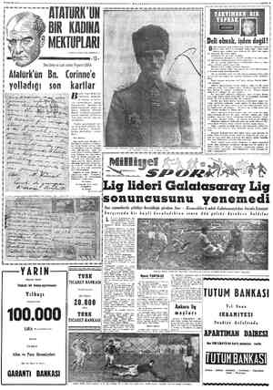  S ARALIK 1954 9 * MİLLİYET!" A aa z y Haa DNNNEKKNNNAENNNNNNNNTENNNNENNNNNNNNK NNNT "e Ü T a BETEERE BİR. KADINA MEKTUPLARI —
