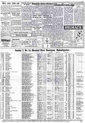  28 ARALIK 1954 * e Meclis - yılbaşı b Baştarafı biri..cide Hadi Hüsman'ın takririnin aley- vinde söz alan hatipler, bu -...