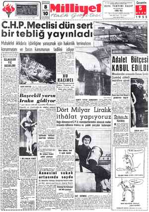  C.H.P. Meclısı dun seri — bir tebliğ yayınlad Muhalefet iktidarla işbirliğine yanaşmak için hakimlik teminatının korunmasını