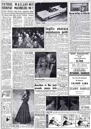  12 OCAK 1955 'uün el modası ne 'dereceye kadar  tuttu, ilmem, fakat — bizdeki “Edebiyat Matineleri» modası, €n az futbol...