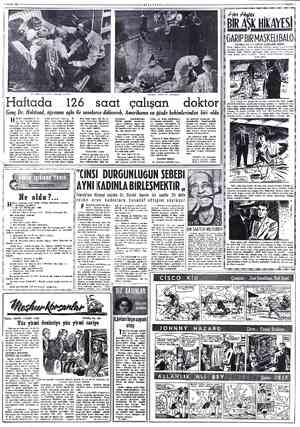  12 OCAK 1955 ÂLEN Amerika'nın işi '€n çok hekimlerinden biri olan Dr. George Holstead, 34 yaşında olması- 'ma rağmen,...