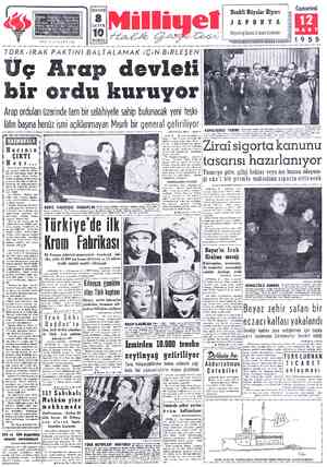 Milliyet sayfa 1