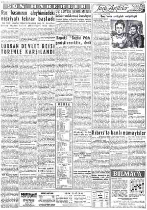 2 NİSAN 1955 Rus basınının aleyhımııdekı neşriyafı fekrar başladı Kızıl Yıldız ,, Gazetesi Türkiye'nin Sovyetlere karşı bir