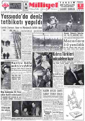 Milliyet sayfa 1
