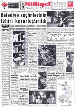 Milliyet sayfa 1