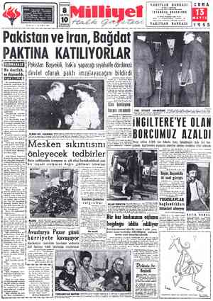 Milliyet sayfa 1