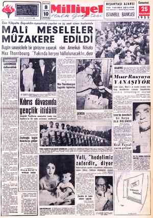 Milliyet sayfa 1