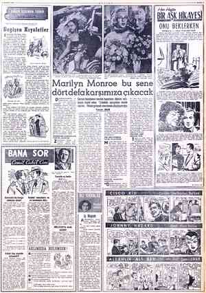  15 TEMMUZ 1955 gae NIN AAA AAA DA aa aa dUmamdANNNaAAUNNANNADNDUNANANAmNANNaNmNdmNmkm ) : . « « BİR AĞK HİKAYESİ m'w ONU...