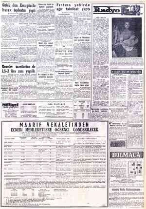  28 TEMMUZ 1955 Gülek dün Emirgân'da basın toplantısı yaplı © Baştarafı birincide elbette bu hürriyet yalnız kendileri için