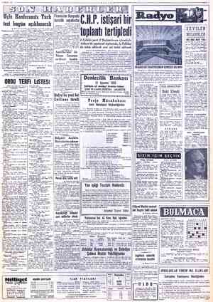  1 EYLÜL 1955 MİLLİYET" Uçlu tezi bugün b Baştarafı birincide Stephanopoulos neler söyledi? ÇANKARA AJANSI) LONDRA, 31 —...