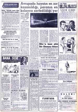  9 EKİM 1955 “GÜNÜN IŞIĞINDA TARIH Dedenin Hâtıralar Edirne - Gazinoda namaz kılan sofu - Misafirlik hakkı üç gündür. ayal...