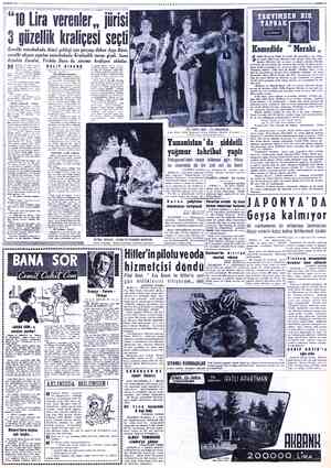  10 EKİM 1955 Evvelki müsabakada ikinci geldiği için gözyaşı EŞHUR Amerikan mizah- 1 Mark Twain, bir zi Yafette pek güzel...