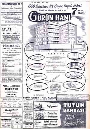  SLARALIK 1955 GALATASARAYLILAR ! | Galatasarayı Seven Vatandaşlar ! ; r ...-73.gÇÇaRm Ortaşark ve Balkanların en büyük iş...