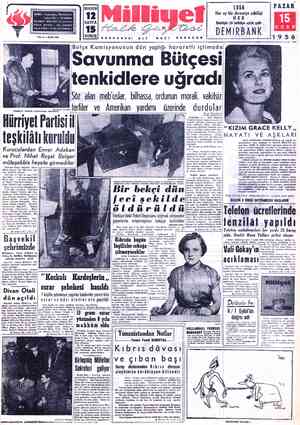 : Cağaloglu, Mollafenari sokak No. 1 - İSTANBUL P TELGRAF: MİLLİYET, İstanbul POSTA KUTUSU : 492.. İstanbul TELEFON : 27 42