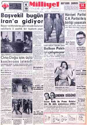 Milliyet sayfa 1
