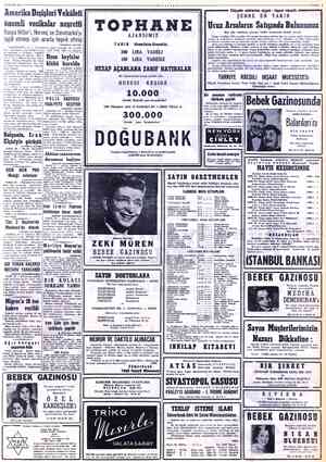  MAYIS 1956 * ÂAmerika Dışişleri önemli vesikalar neşretti Rusya Hitler'i, Norveç ve Danimarka'yı | Vekâleti işgâl etmesi için