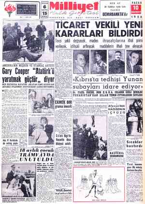 Milliyet sayfa 1
