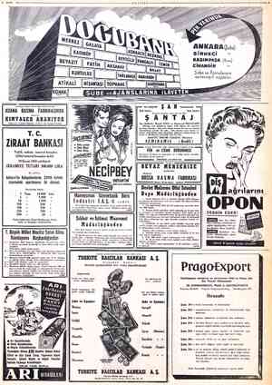  & ÖEYLÜL — 1956esesecununsonanenancescescnn YÜ seee SAYFA: B KASIMPAŞA (Ajın:) CİHANGİR ., Şube ve Ajanslarının açılacağını