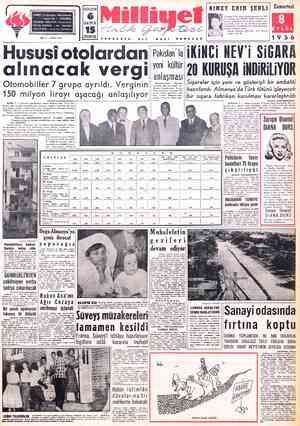 Milliyet sayfa 1