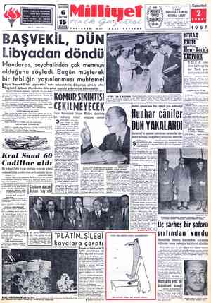 Milliyet sayfa 1