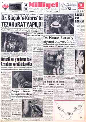 Milliyet sayfa 1