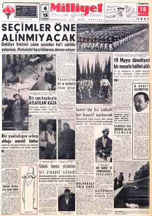 Milliyet sayfa 1