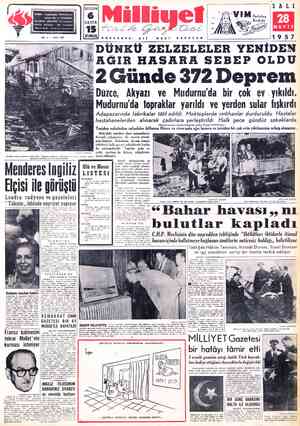  Cağaloğlu, Mollafen: sokak No. 1- İSTANBUL TELGRAF: MİLLİYET, İstanbul POSTA KUTUSU : 492, İstanbul | | ELEFON : 27 42 10 (