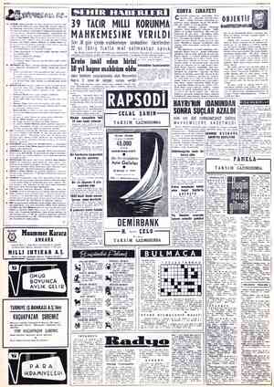  9 HAZİRAN 1957 MİLLİYET SEHİR HABERLERİ KONYA CİNAYETİ İNAYET psikolojisine anlaşılmaz derecede kari- girmeyelim. — Orta Mi M