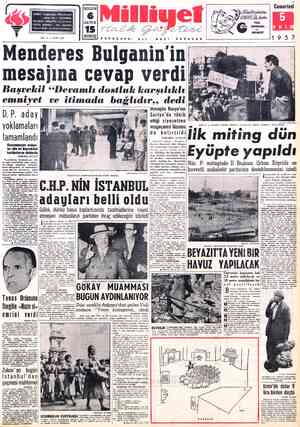 Milliyet sayfa 1