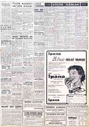  17 OCAK 1958ee MİLTON BERLE İSTANBUL'DA 4 Baştarafı Birincide sakar bir adam deği Timdir. — Fakat Guarter'da dans ederk....