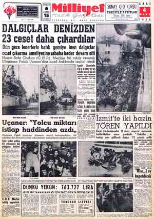 Milliyet sayfa 1