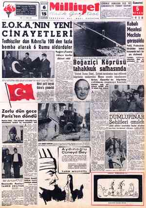 Milliyet sayfa 1