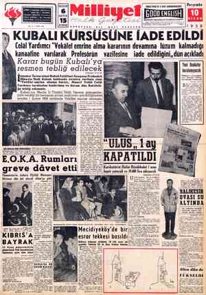 Milliyet sayfa 1