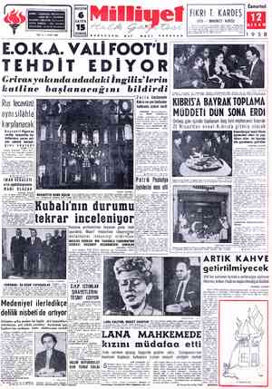 Milliyet sayfa 1