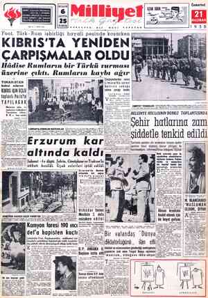 Milliyet sayfa 1