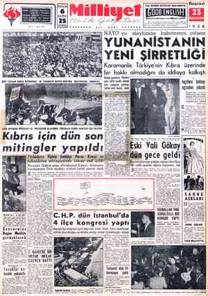 Milliyet sayfa 1
