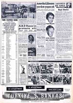  1$ TEMMUZ 1988 *“MİLLİYET" AmerikaLübnana 'TAKVİMDEN yardım yapacak bİR YAPRAR sad Altınları nlenmesine doyum olmayan üc sex