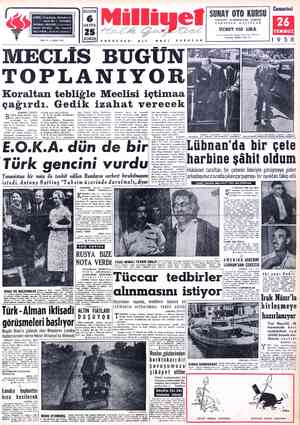 Milliyet sayfa 1