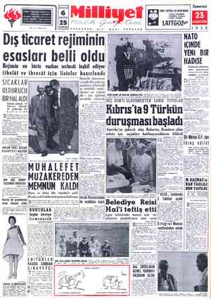 Milliyet sayfa 1
