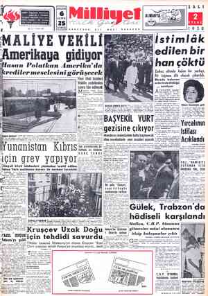 Milliyet sayfa 1