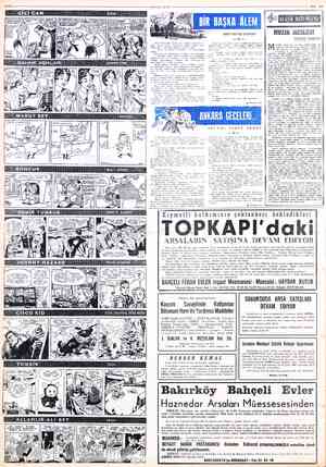  *MİLLİYET *ee11 EKİM 1958 İFTEKLĞİN YETIK MENK ANA )ÇOK GERBAT Sen ç ROLALEA S SMYNAFAL, PARA © ELESE İ YA LERİMİ BiRAZİ fi