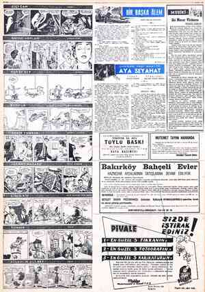  2 KASIM 1958 HO LA 'ÇARBA AZZAR KĞ A Çi op0L REFİ' CEVAD ULUNAY —126 — Korucu erlesi günü çiftliğe geldiği — Çok seri...
