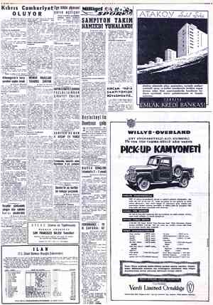  & ŞUBAT 1950: Kıbrıs Cumhuriye OLU © Baştarafı Birincide TTürk heyetinin sözcüsü de Muharrem Nuri Birgi'nin Cenevre'ye davet