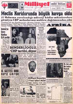 Milliyet sayfa 1