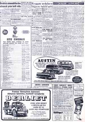  EYLÜL — 1950 Bedelsiz otomobillerden alınacak prim belli oldu zından prim Racağını gösteren  karaname de dün Türürlüğe...