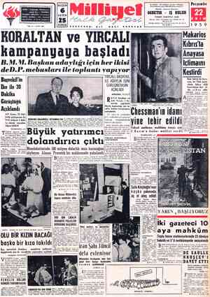  İSTANBUL TELGRAF: MİLLİYET, İstanbul | POSTA KUTUSU : 492, İstanbul TELEFON : 27 42 10 ( Santral ) YIL: 10 — SAYI: 3394...