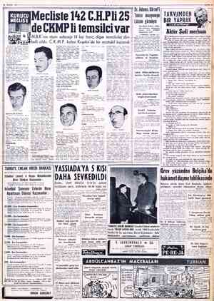  $ ARALIK 196011 KURUCU MEI'.l.iS E 2 sandalyalı Kurücü Meclls se- çimleri dün akşam tona ermişi Bu güretle Milli Birlie...